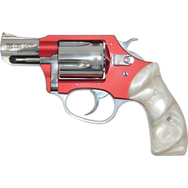 CHARTER ARMS CHIC LADY 38SPC RED/PRL 2" 5RD