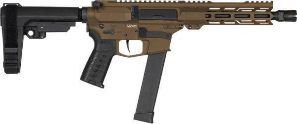 CMMG PISTOL BANSHEE MKG 45ACP - 8" W/ RIP BRACE BRONZE