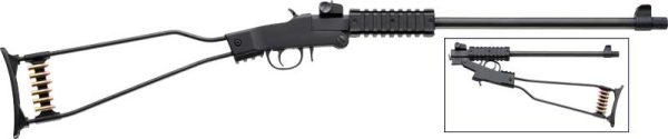 CHIAPPA LITTLE BADGER 22LR - 1/2X28" THREADED BLACK MATTE