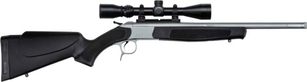 CVA SCOUT TD 350 LEGEND 20" - COMPACT 3-9X40 STAINLESS/BLACK