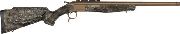 CVA SCOUT TD 450BM 25" W/RAIL - BRONZE/REALTREE EXCAPE