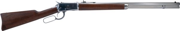 HERITAGE R92 357MAG LEVER - 12-SH 24" OCTAGON SS HARDWOOD