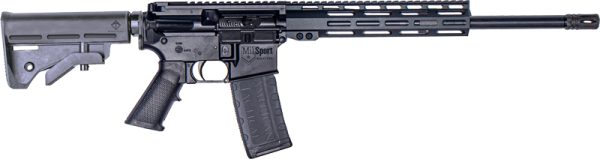 ATI MIL-SPORT AR-15 223 WYLDE - 1:8 16" 10" M-LOK 30RD MAG BLK