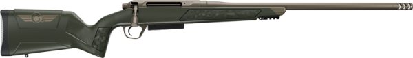 CHRISTENSEN EVOKE 7MM RM 22" - TAN CERAKOTE/OD GREEN