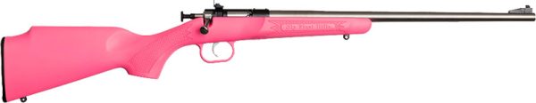 CRICKETT RIFLE G2 22LR - S/S PINK SYNTHETIC - Image 2