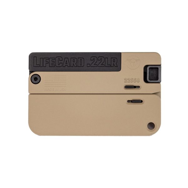 TRAILBLAZER FIREARMS LIFECARD 22LR BLACK/TAN