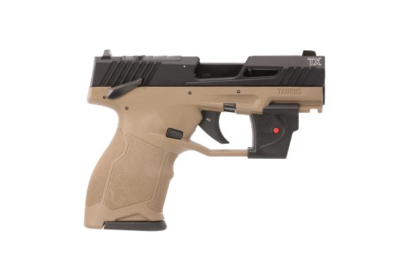 TAURUS TX22C 22LR BK/DE 3.5" VIRIDIAN